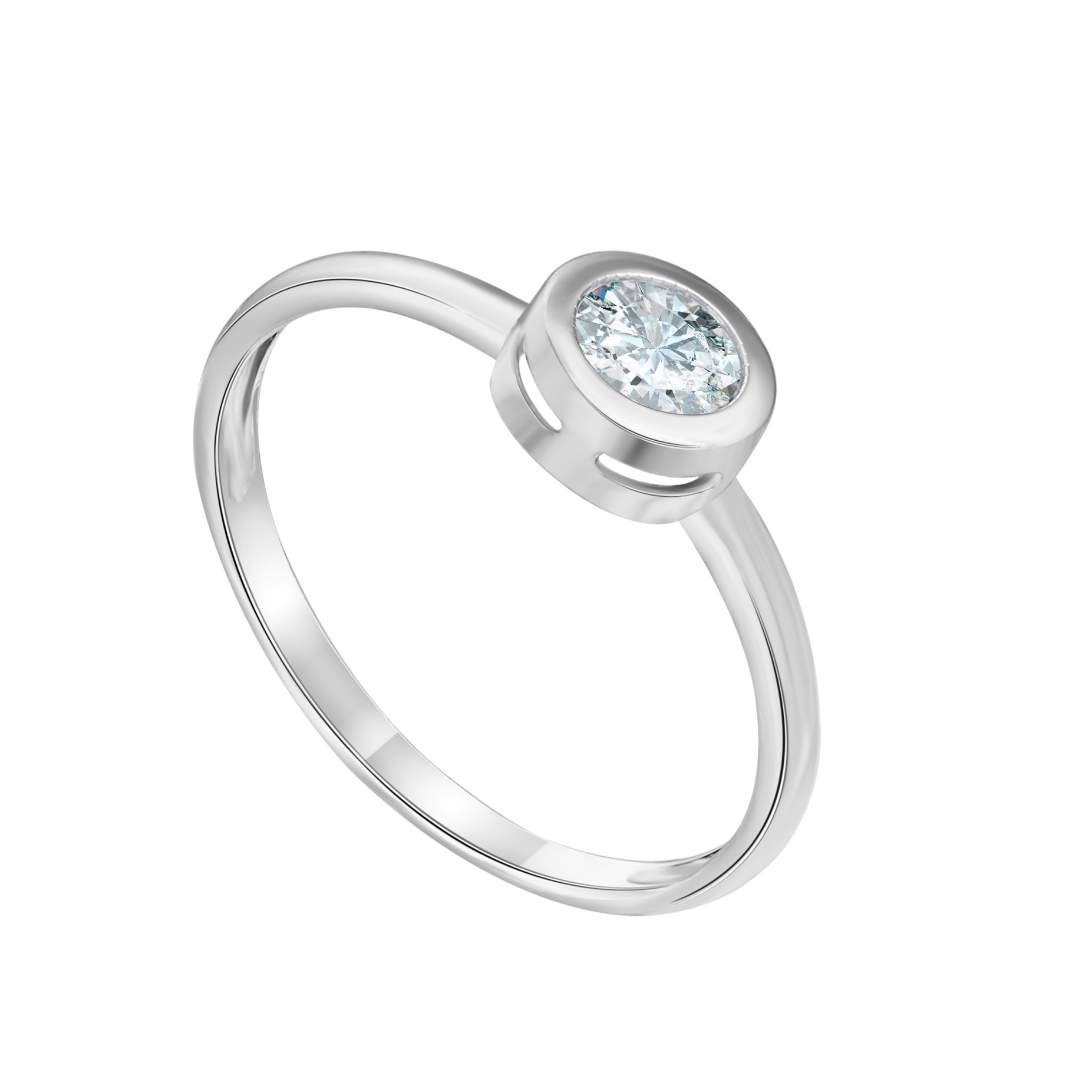

Серебряное кольцо HARMONY с00391 15 бел.