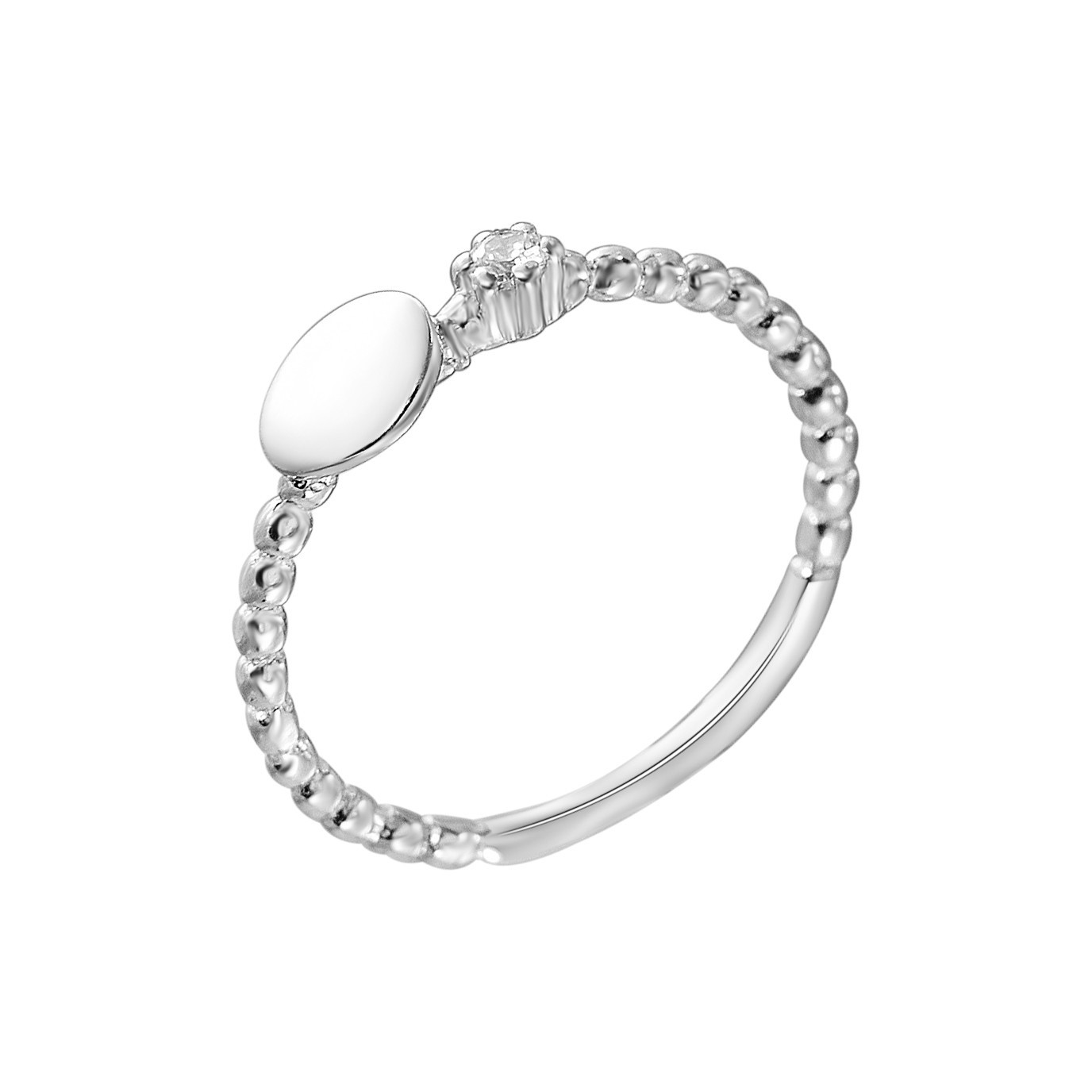 

Серебряное кольцо HARMONY с00427 17.5 бел.