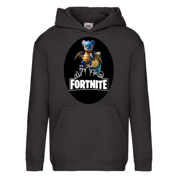 

Худи Fruit of the Loom Fortnite (Scales Зубастик Фортнайт) Черный 164 см USHM164m