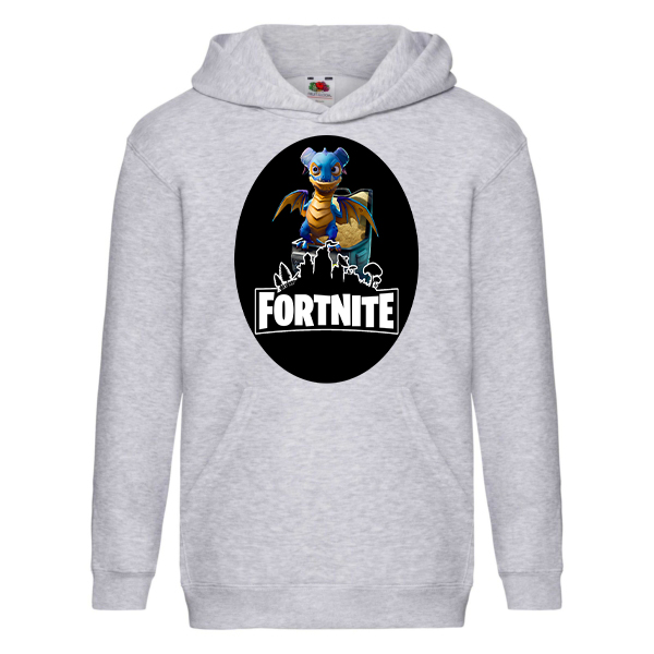 

Худи Fruit of the Loom Fortnite (Scales Зубастик Фортнайт) Серый 164 см CHHUSHM164