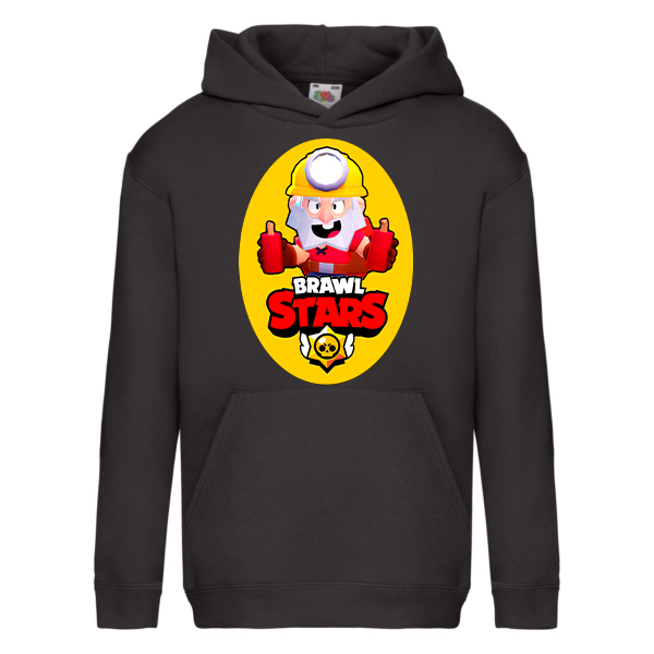 

Худи Fruit of the Loom Brawl Stars (Бравл Старс Динамайк) Черный 164 см UB21BM164m