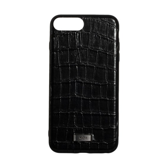 

Кожаный чехол-накладка Kajsa для Apple iPhone 6 Plus (Черный)