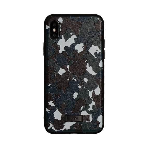 

Задняя Накладка Kajsa Military for Apple iPhone X / Xs (Синий)