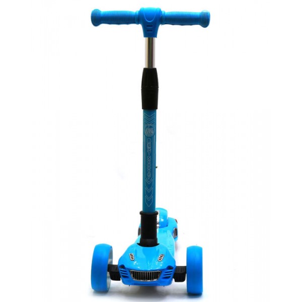 

Самокат с подсветкой колес Dream Car JR 3-051 Blue