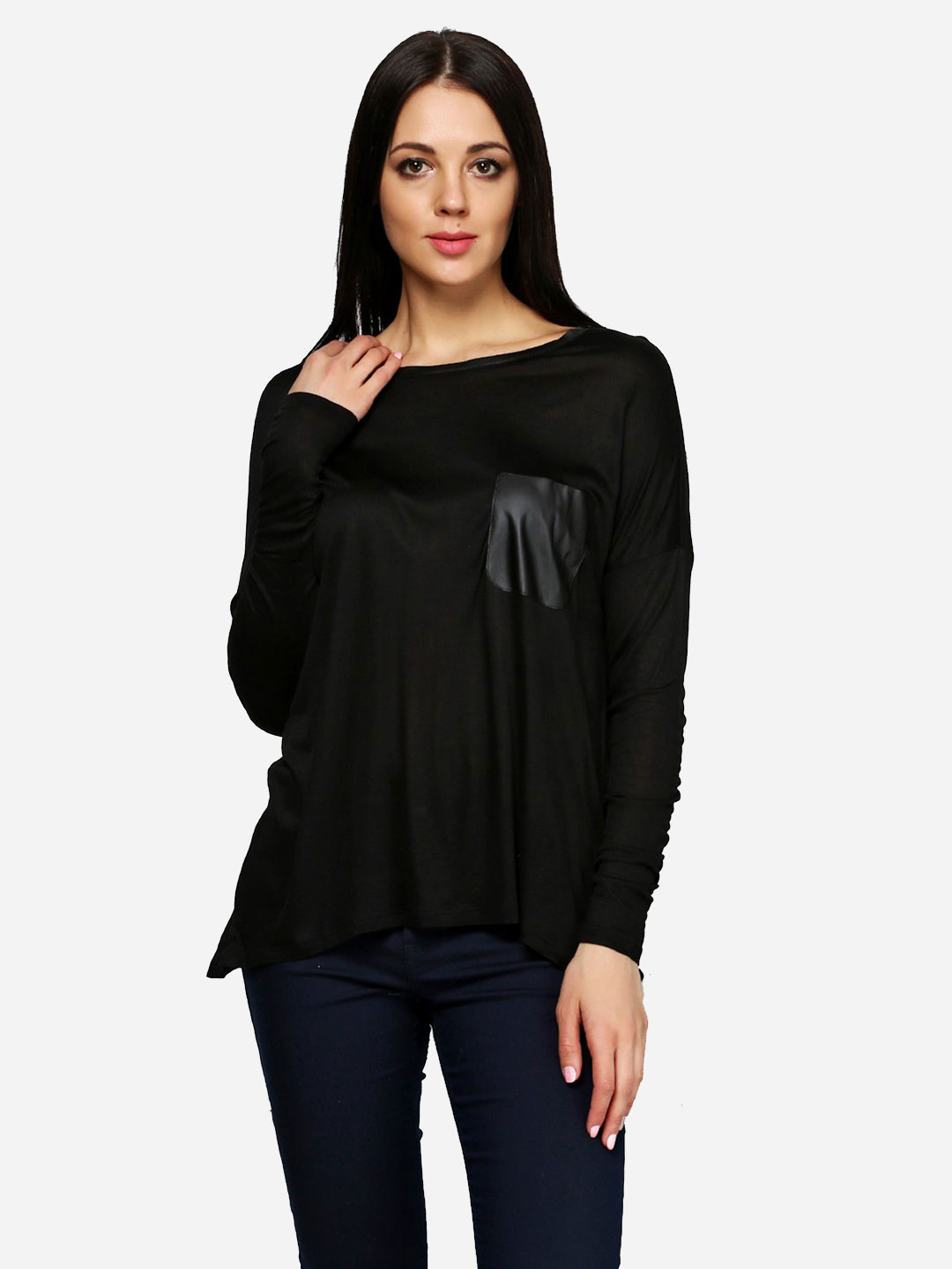

Лонгслив H&M 2912971 M Черный