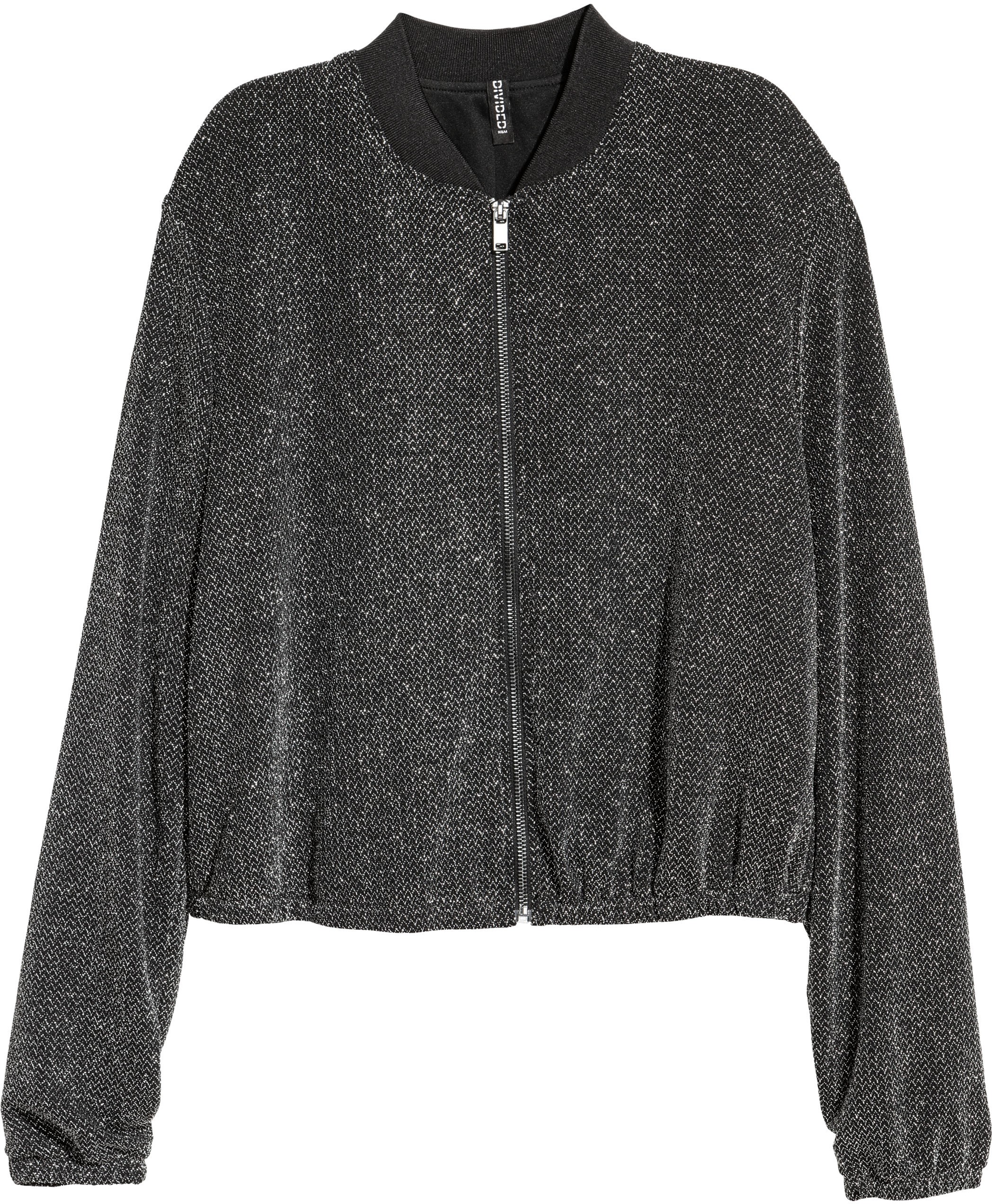 

Бомбер H&M 5640186 38 Черный
