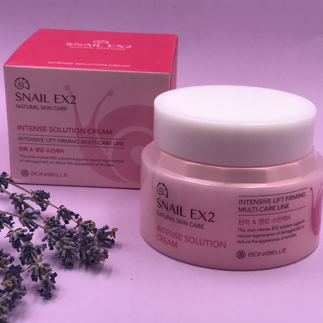 Интенсивный крем Bonibelle с муцином улитки Snail EX2 Intense Solution ...
