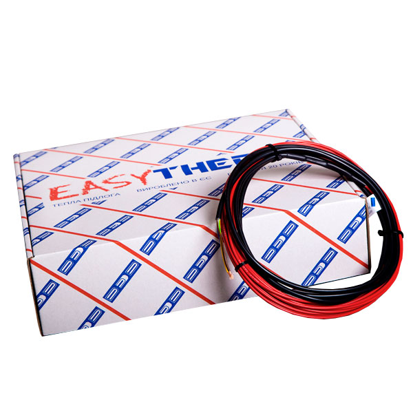 

Двужильный нагревательный кабель ТМ EASYTHERM Easycable 120 м.п.