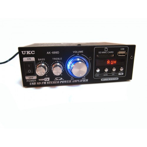 

Усилитель UKC AK-699D MP3 FM 220v 12v