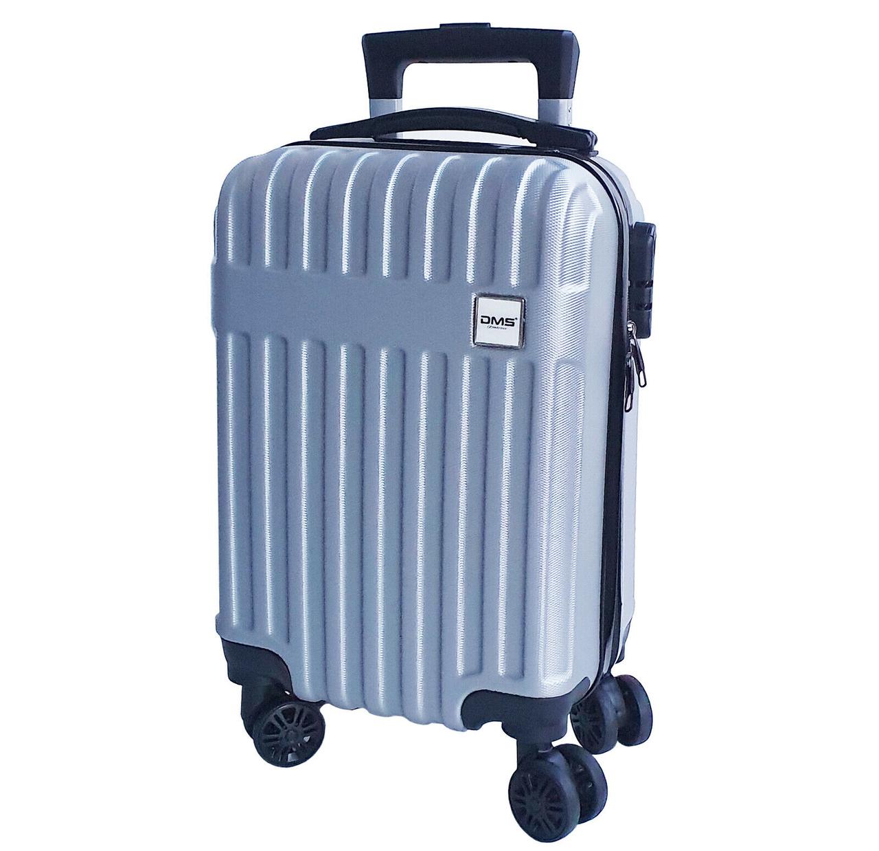 

Чемодан дорожный с тележкой DMS S 32L 47x35x24 см Silver