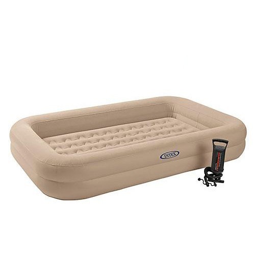 

Детский надувной матрас (кровать для путешествий) Intex 66810 Kidz Travel Bed Set (107 x 168 x 25 см) + Ручной насос