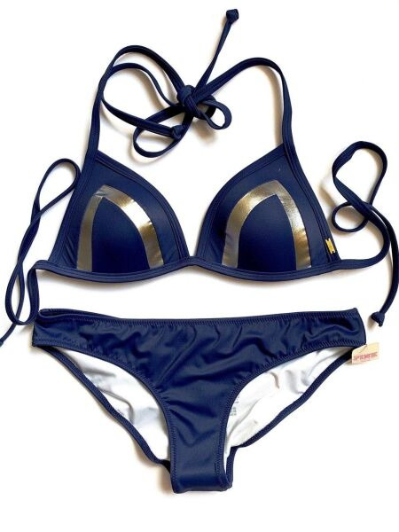 

Купальник Victoria' Secret PINK треугольники с пушап + Синий, Купальник Victoria's Secret PINK треугольники с пушап S+S Синий