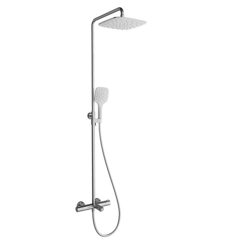 Смеситель Ravak TERMO термостатический+душ стойка д/ванны+душ воронка ...