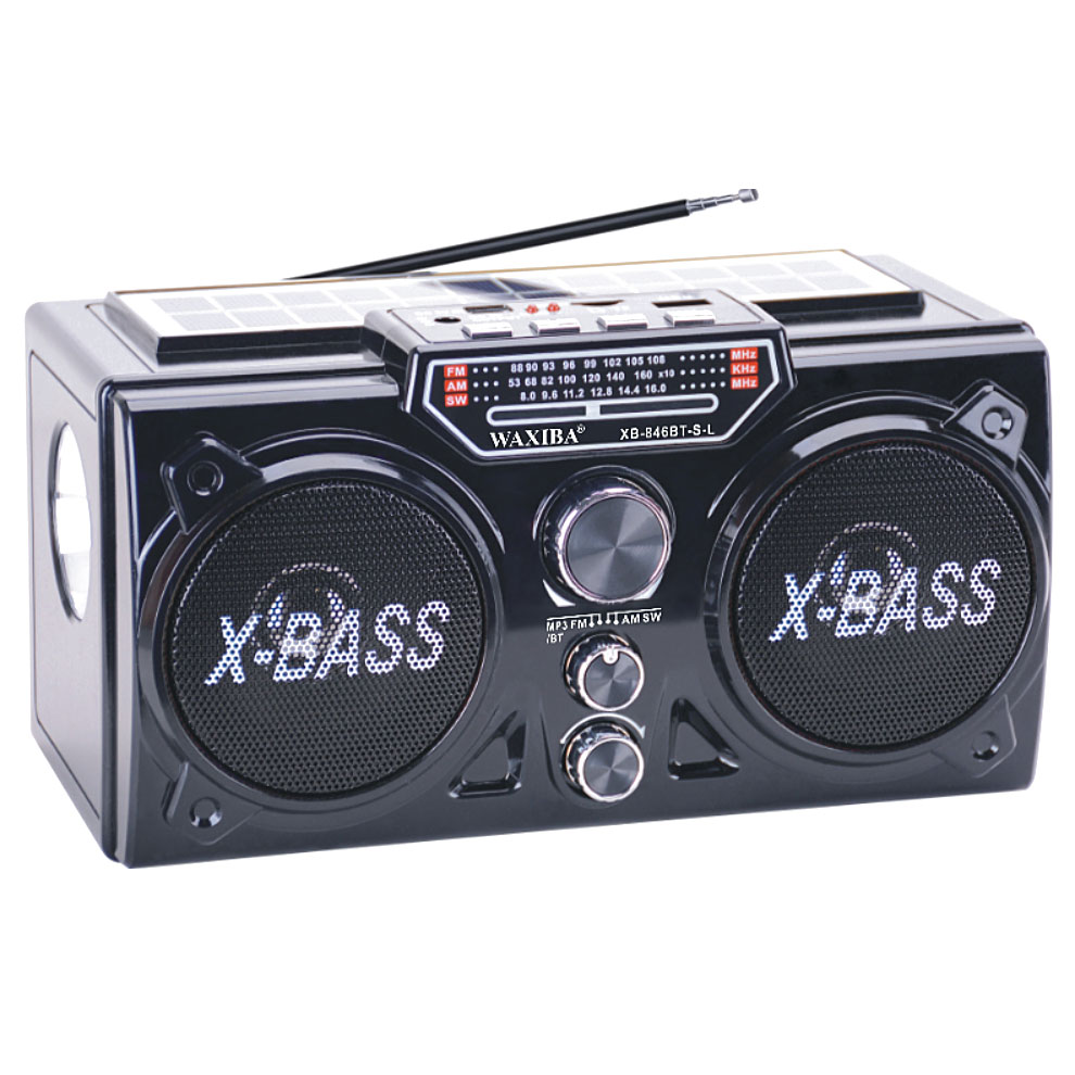 Радиоприемник Mega XB-846BT Black Waxiba 575-BR-118258 (575-BR-118258 ...