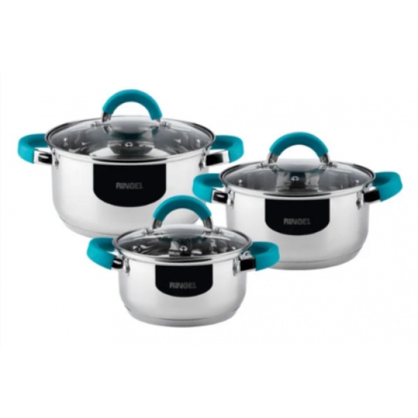 

Promo Набор посуды из нержавеющей стали 6 пр. Ringel