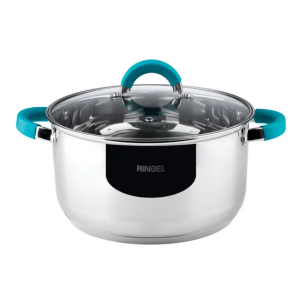 

Кастрюля из нержавеющей стали с крышкой Ringel Berlin 4.2 л Ø22 см
