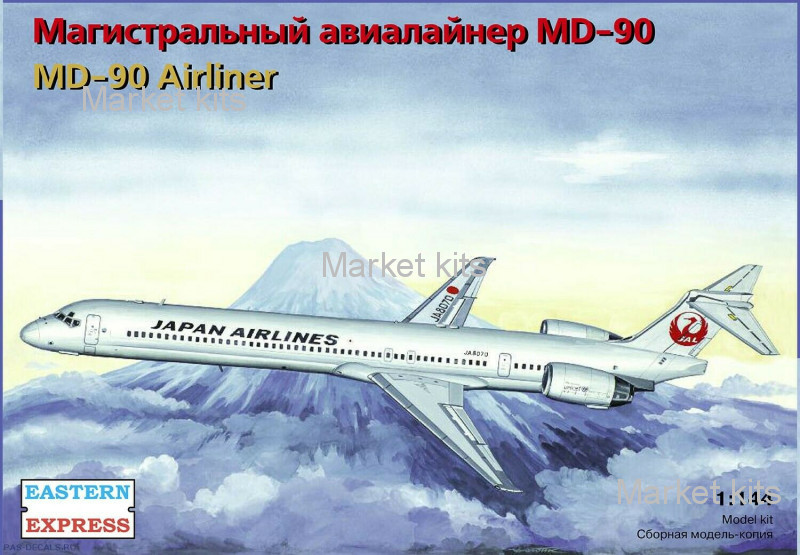 

Авиалайнер МД-90 "Japan Airlines" 1:144 Eastern Express (EE144128)