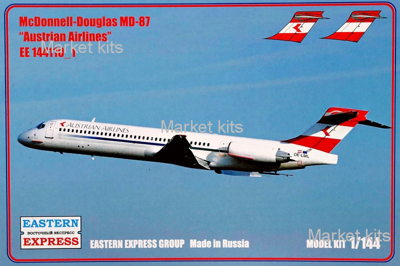 

Пассажирский самолет MD-87 "Austrian airlines" 1:144 Eastern Express (EE144110-01)