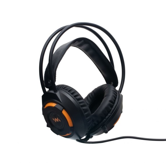 

Наушники PC WANCMING9900B 3.5 + USB Yellow Light (Черный)