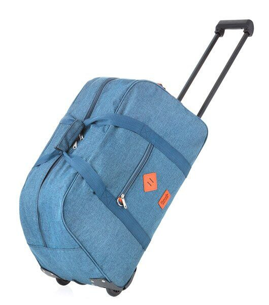 

Сумка дорожная на колесах TravelZ Hipster 51 синего цвета (927285)