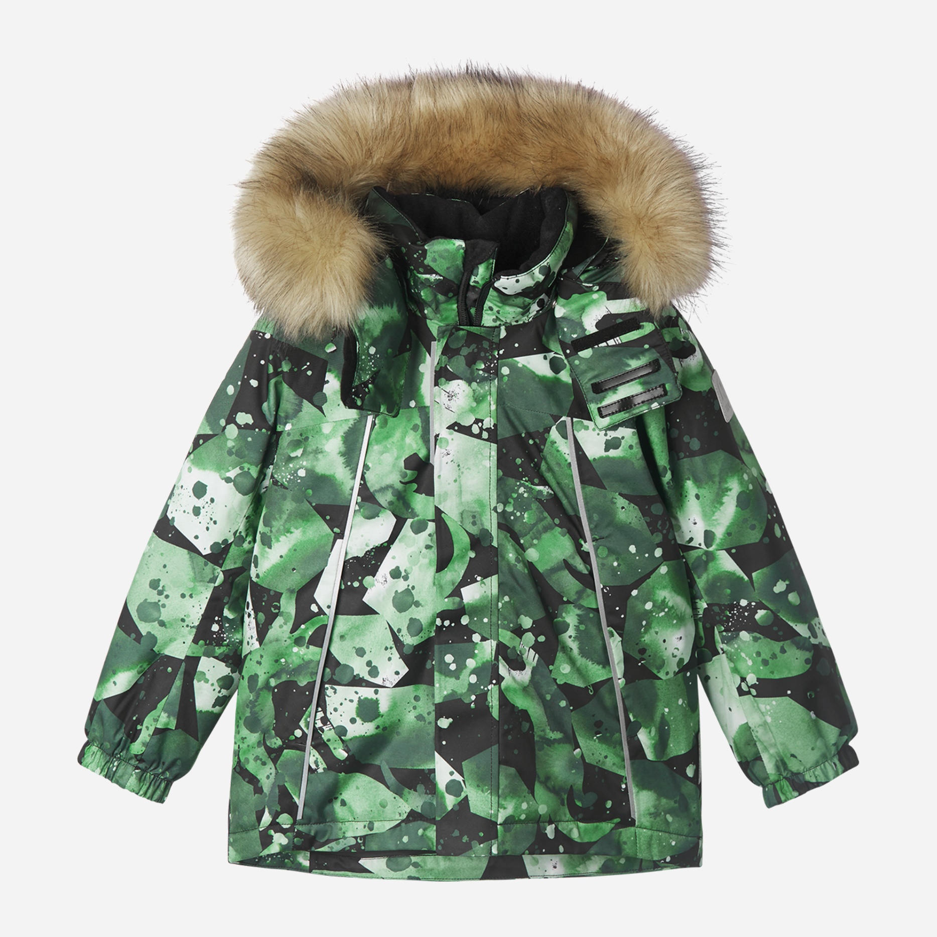 Акція на Дитяча зимова термо куртка для хлопчика Reima Niisi 521643A-8592 134 см від Rozetka