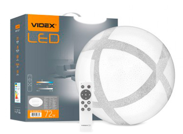 

Потолочный светильник VIDEX 72W 2800-6200K 220V (25542)