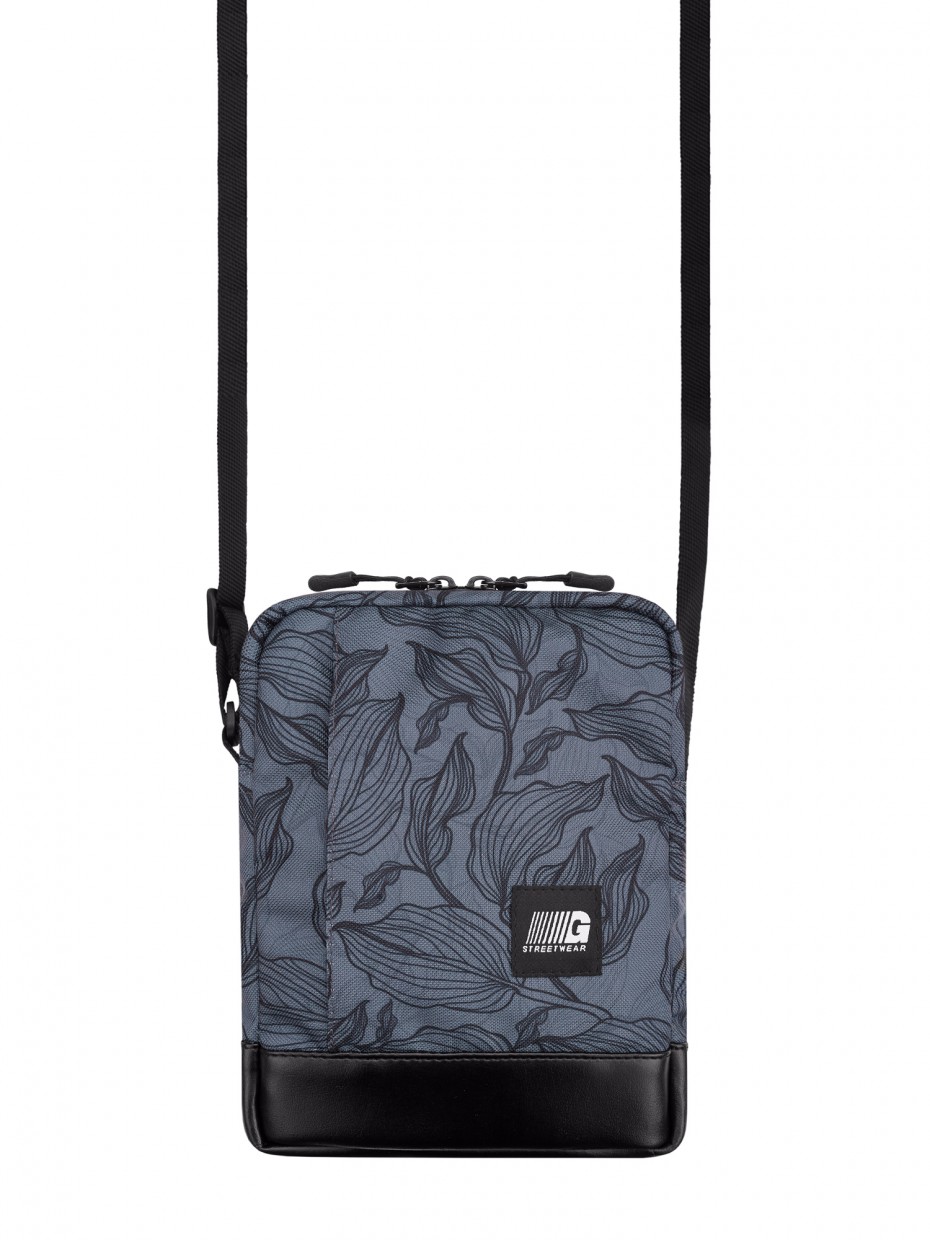

Сумка через плечо GARD MESSENGER COPYLEATHER gray leaves 4/20 серый 2838