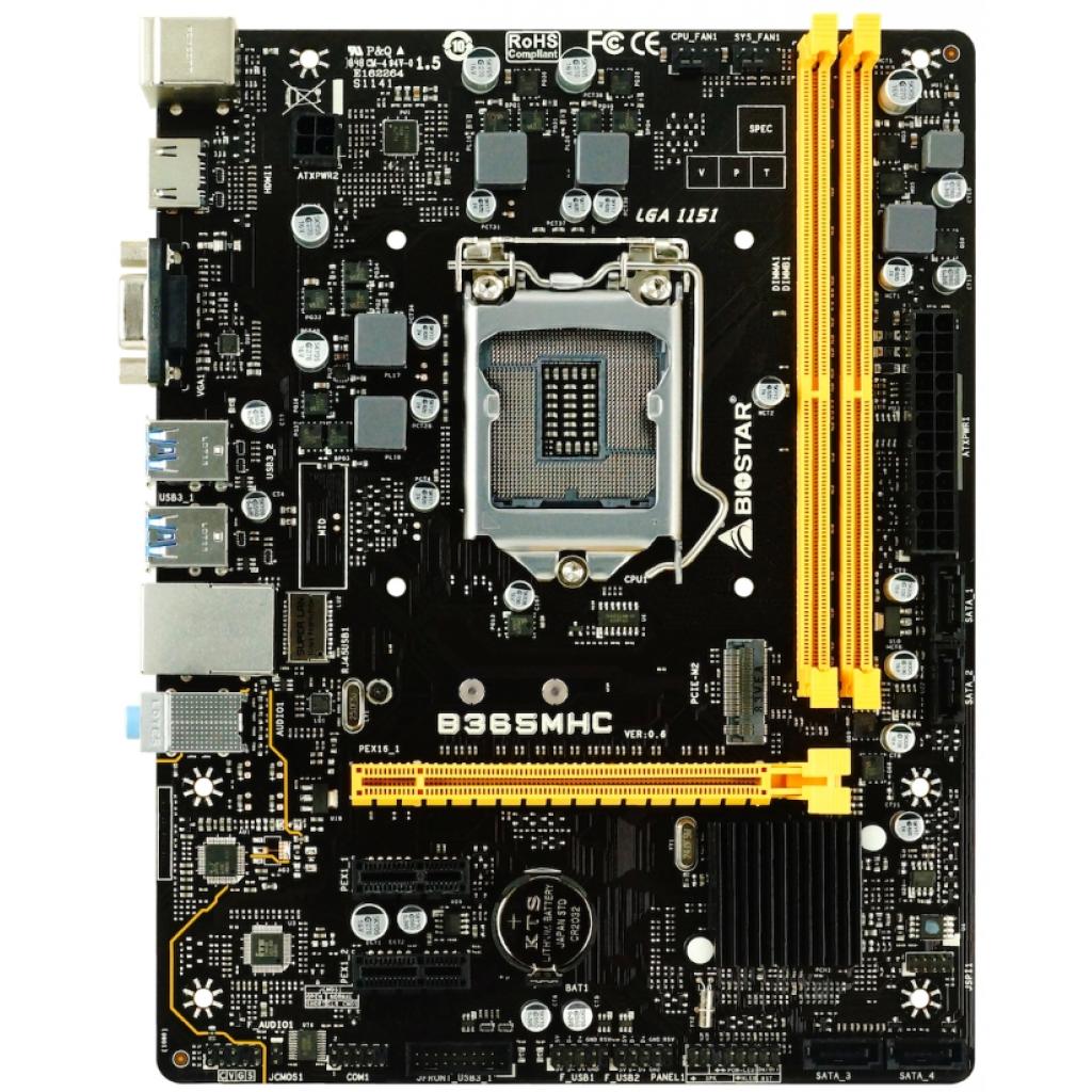 

Материнская плата Biostar B365MHC