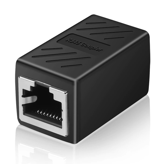 Соединитель витой пары, переходник адаптер Perfect LAN RJ45 Ethernet ...