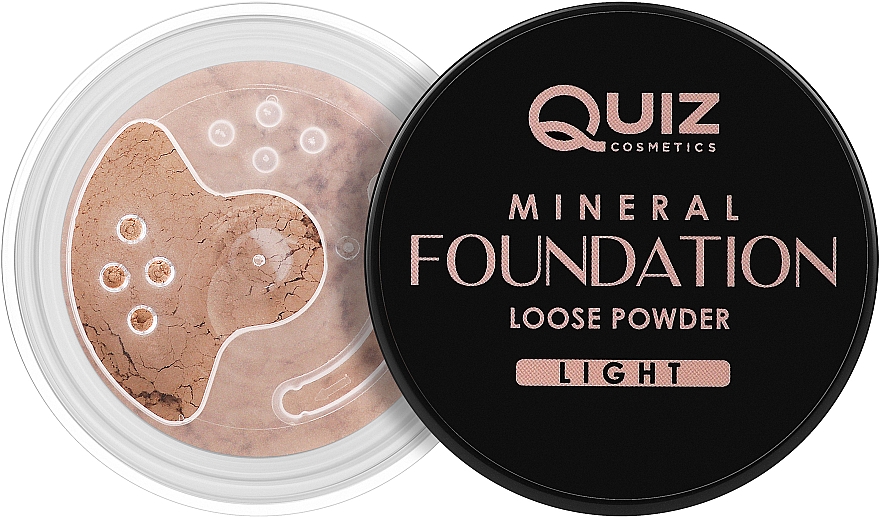 Легкая пудра для лица - Quiz Cosmetics Loose Powder 02 (10g) (524617 ...