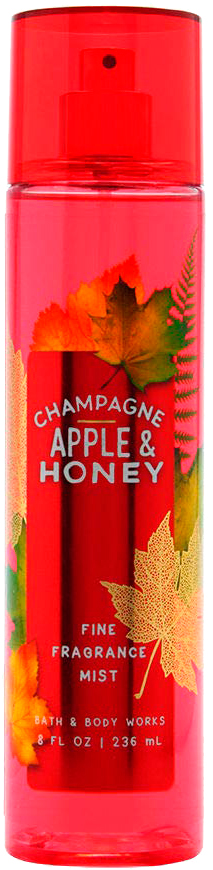 Акція на Парфюмированный спрей для тела Bath&Body Works Champagne Apple Сочный мандарин и яблоко 250 мл (0667550635894) від Rozetka UA
