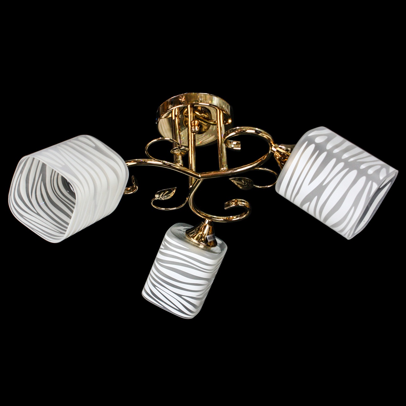 

Люстра на три плафона Svitlight SX-1031B/3 FGD