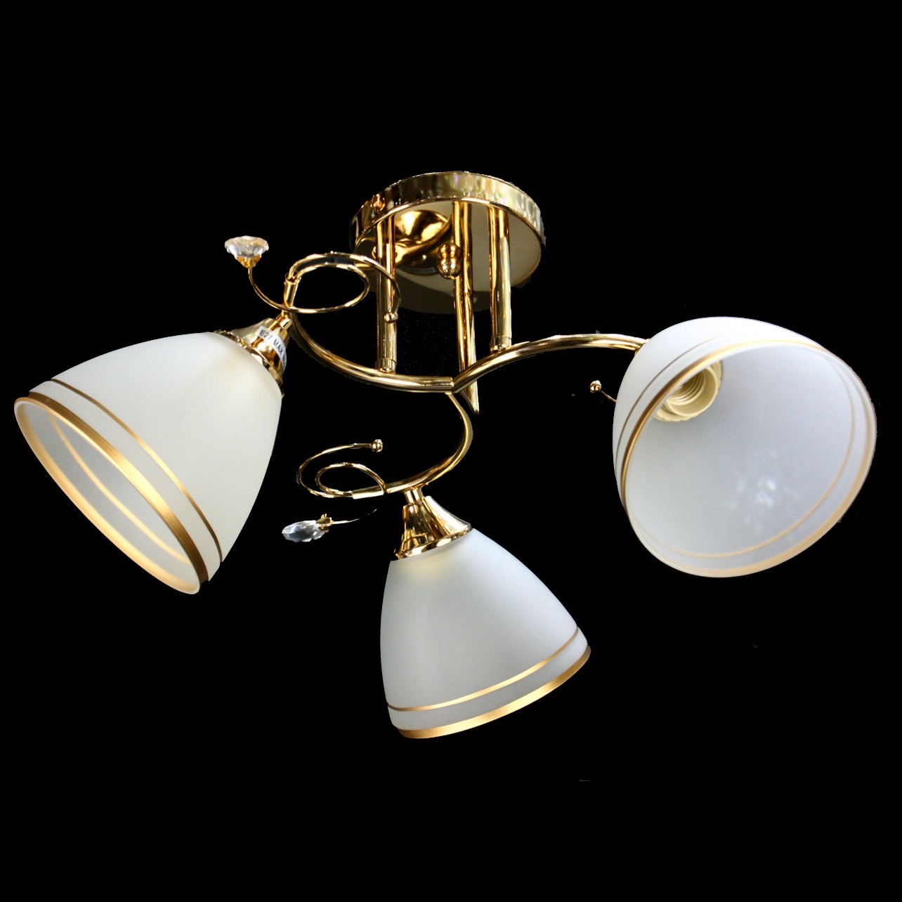 

Люстра на 3 плафона Svitlight SX-1085/3 FGD