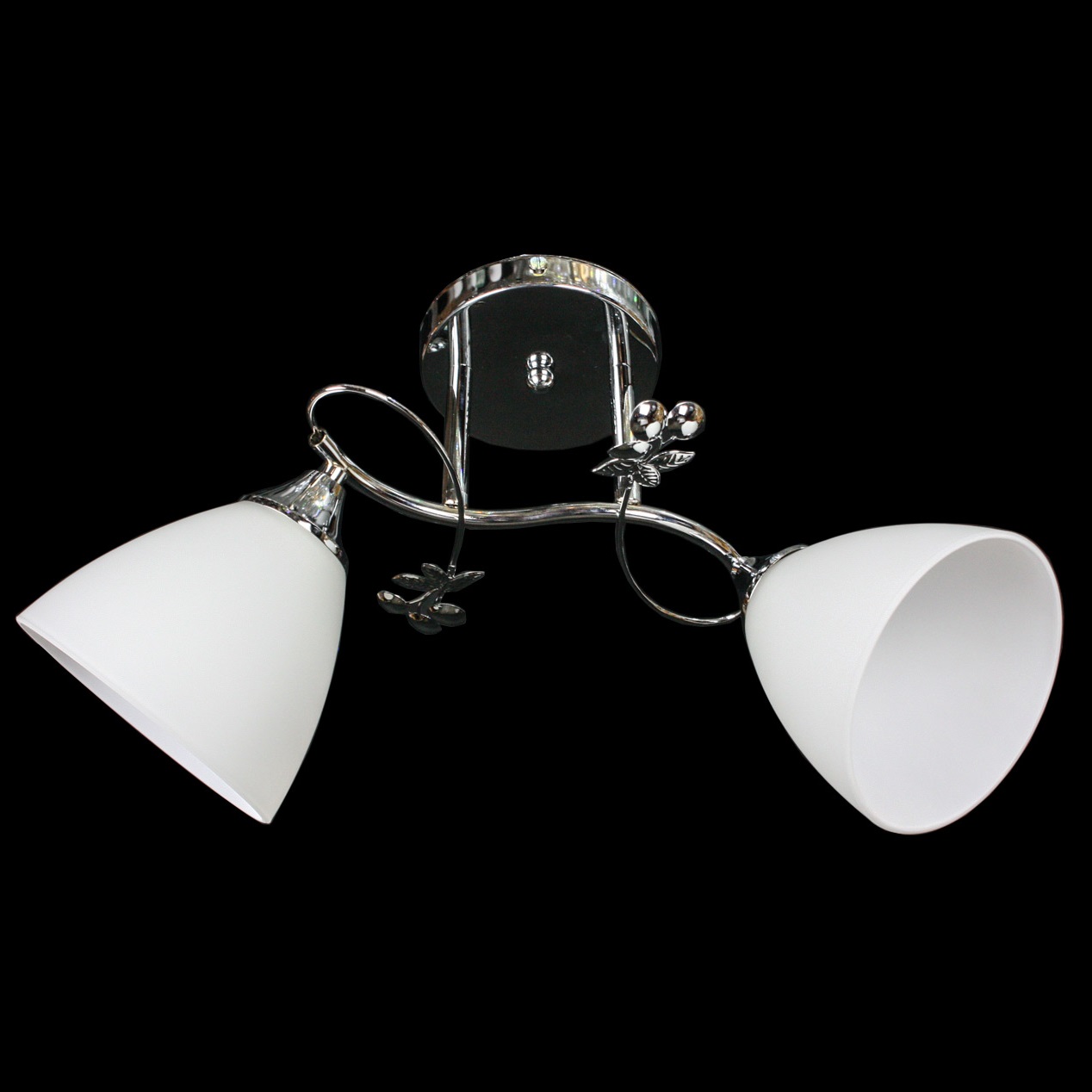 

Люстра потолочная на два плафонов Svitlight SX-1090B/2 CR