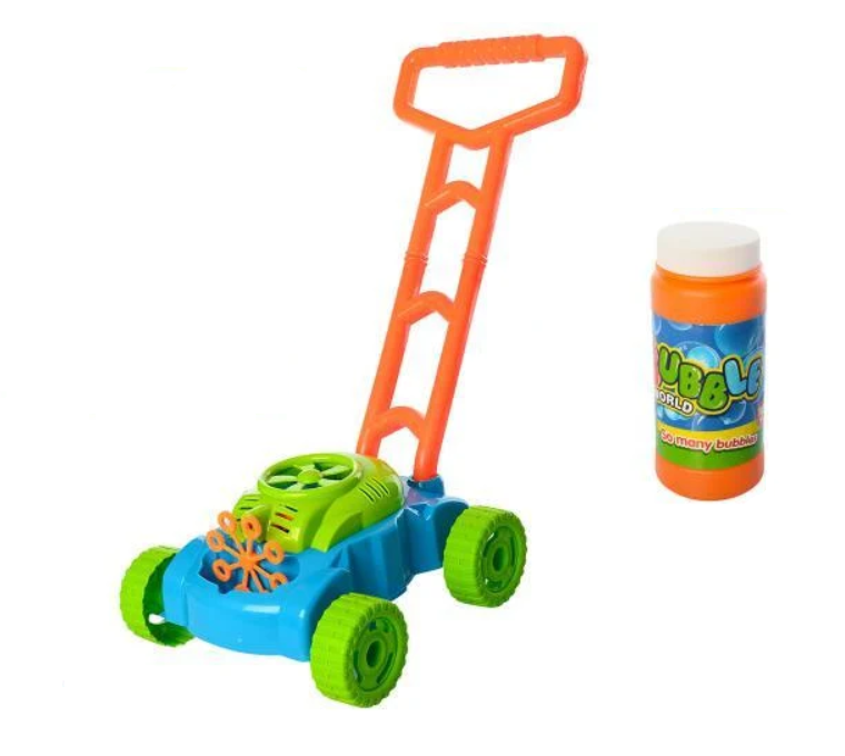 

Детская машинка каталка с мыльной жидкостью Lov Toys (19355)