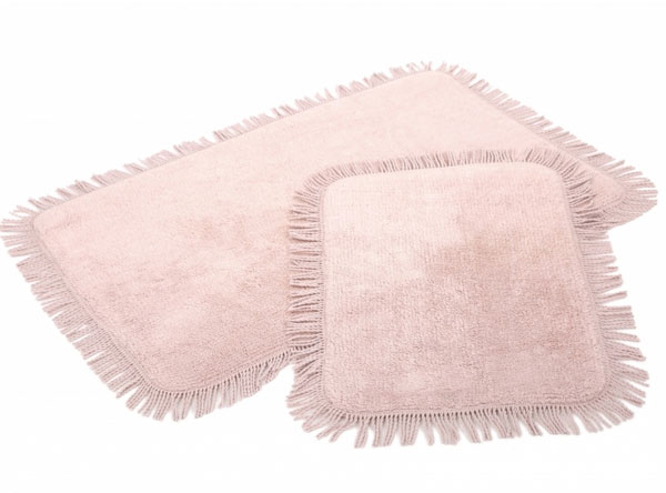 

Набор ковриков Irya - Axis pembe розовый 60*90+40*60