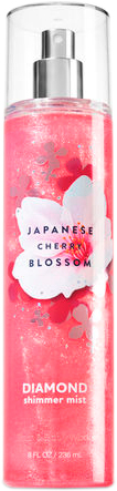 Акція на Спрей для тела с блестками Bath&Body Works Japanese Cherry Blossom Японская вишня и лепестки мимозы 250 мл (0667539748300) від Rozetka UA
