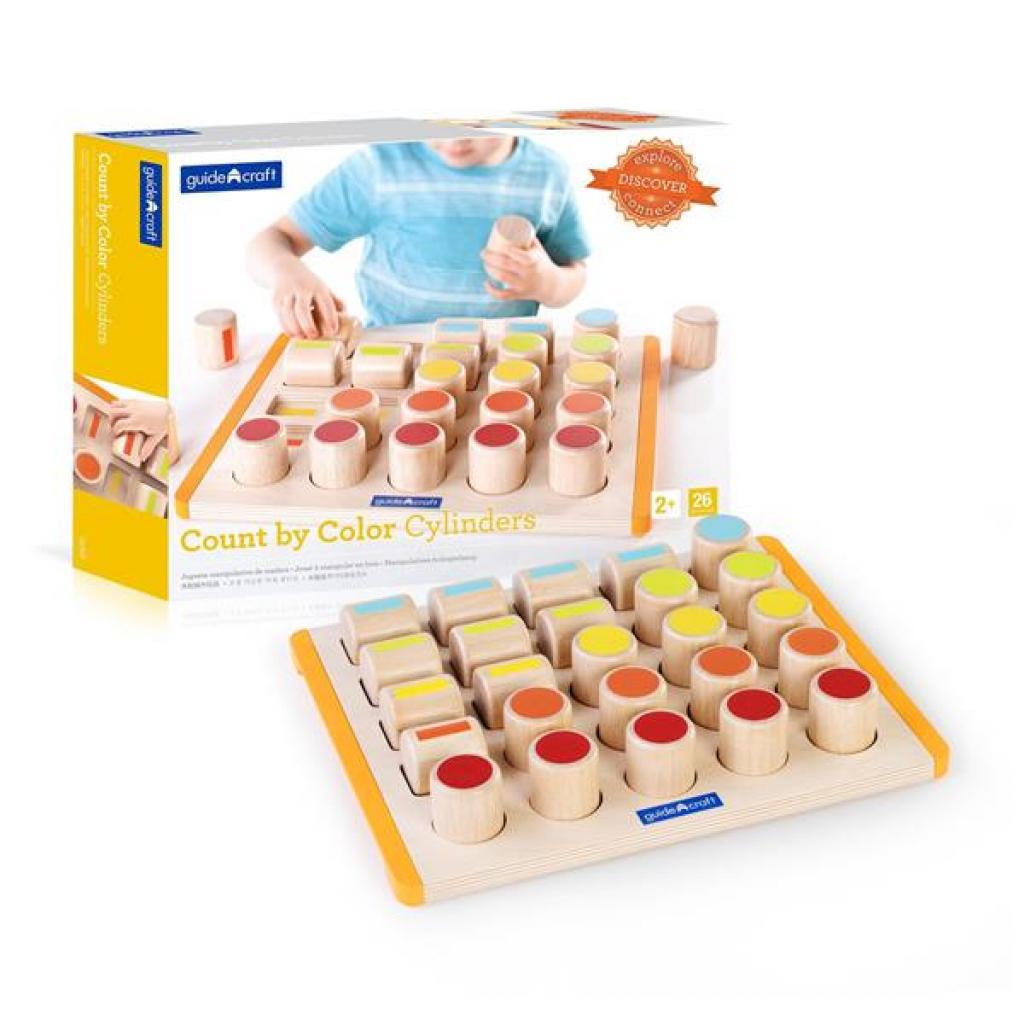 

Развивающая игрушка Guidecraft Manipulatives Счетные цилиндры (G6902)