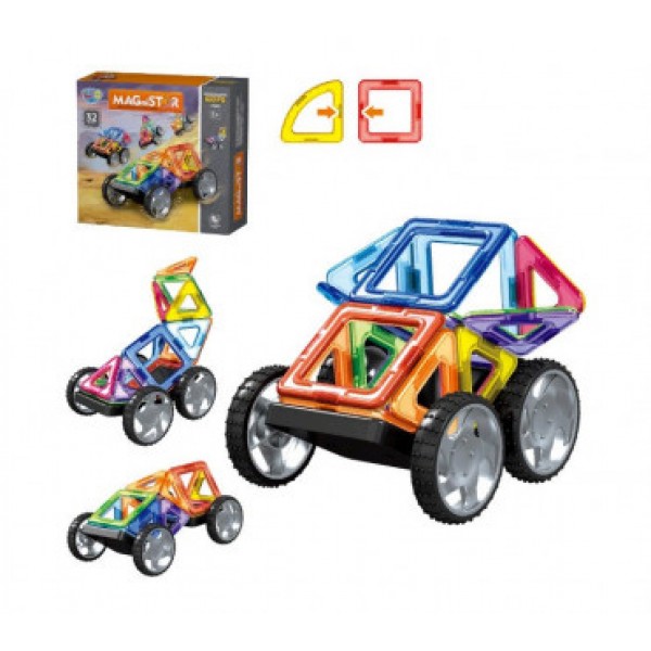

Магнитный конструктор детский развивающий игровой для детей Lov Toys (2465)