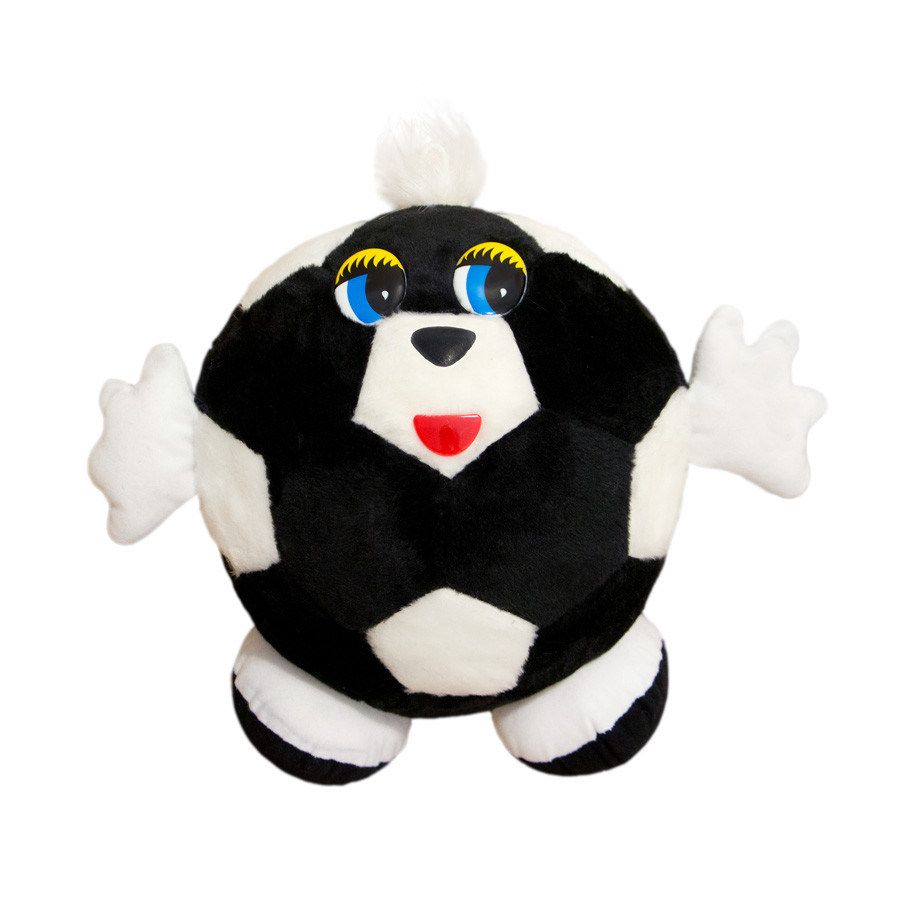 

Мягкая игрушка Мячик с ручками Good Tokki Toys Черно-белый