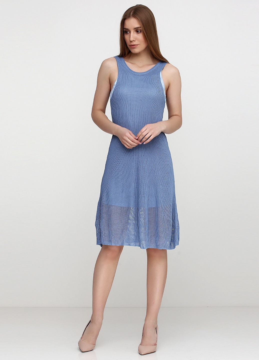 

Платье RALPH LAUREN ХS серо-голубое 2104395