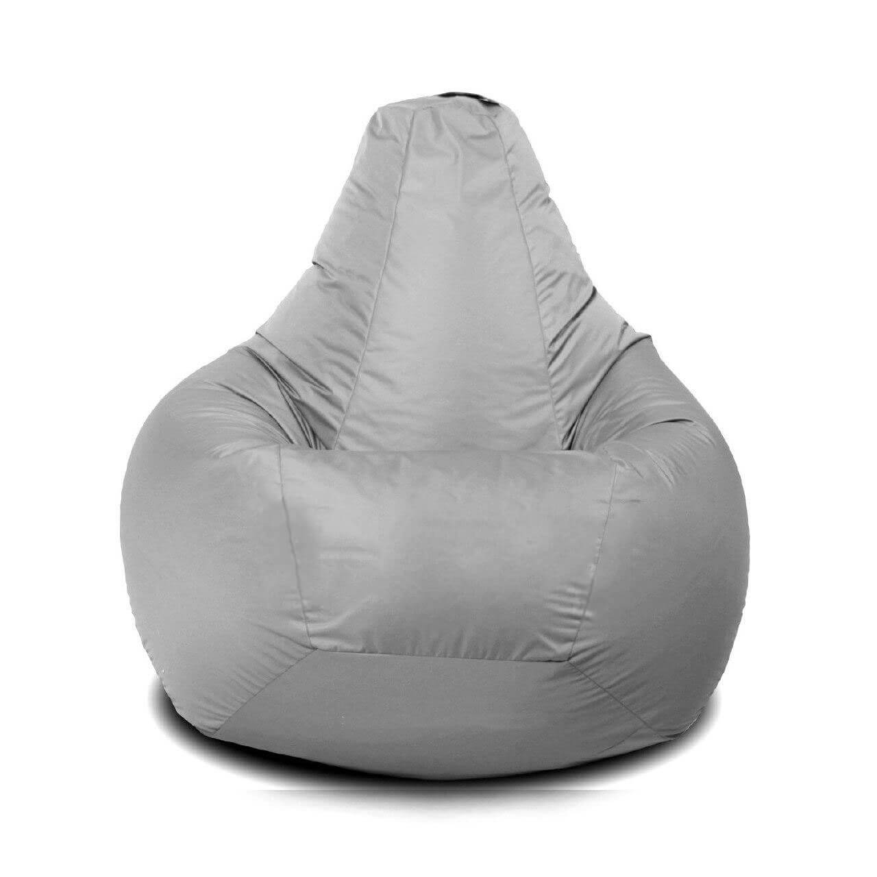 

Кресло мешок Nova KatyPuf Серое нейлон OXFORD XXL 140x100