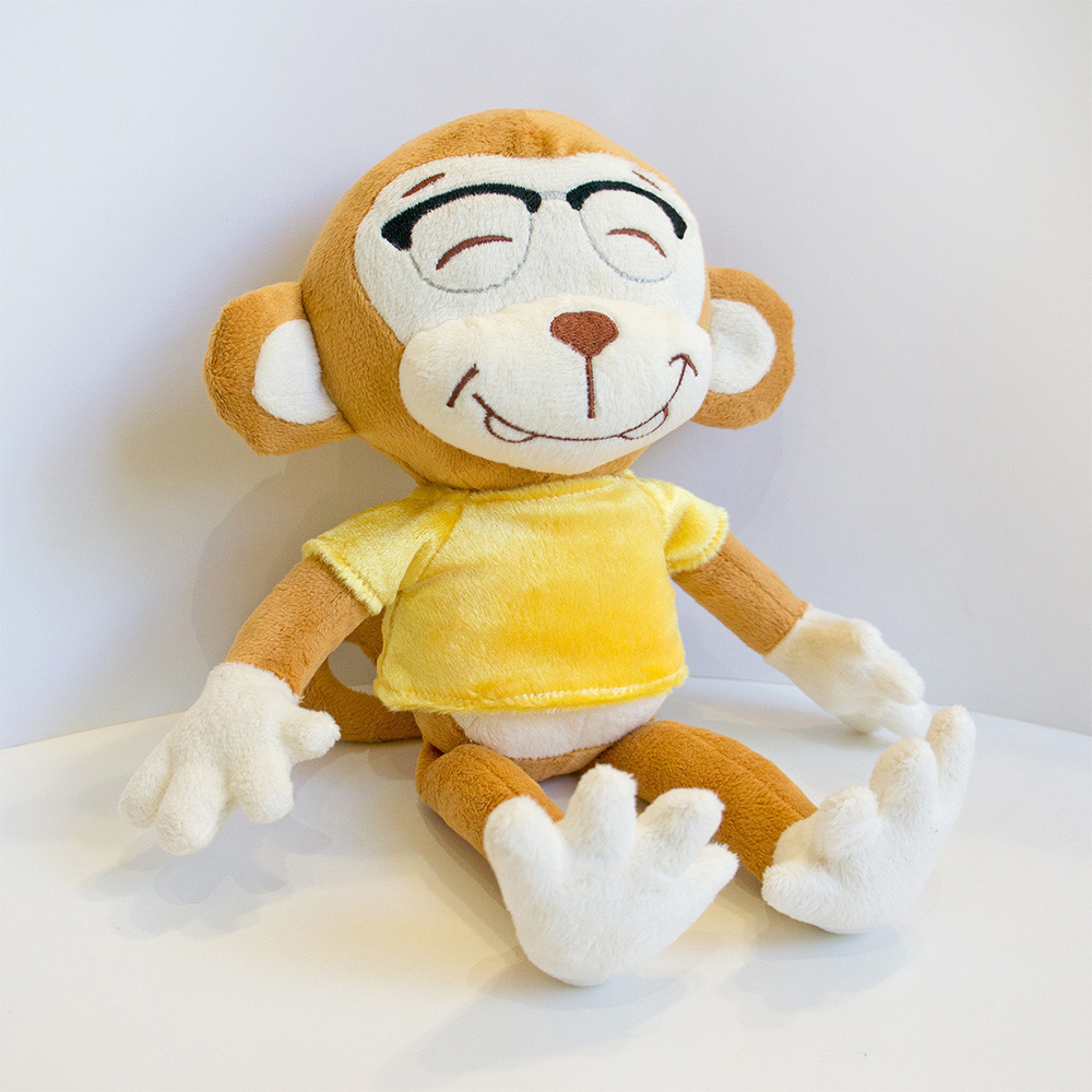 

Мягкая игрушка Обезьянка в очках Good Tokki Toys