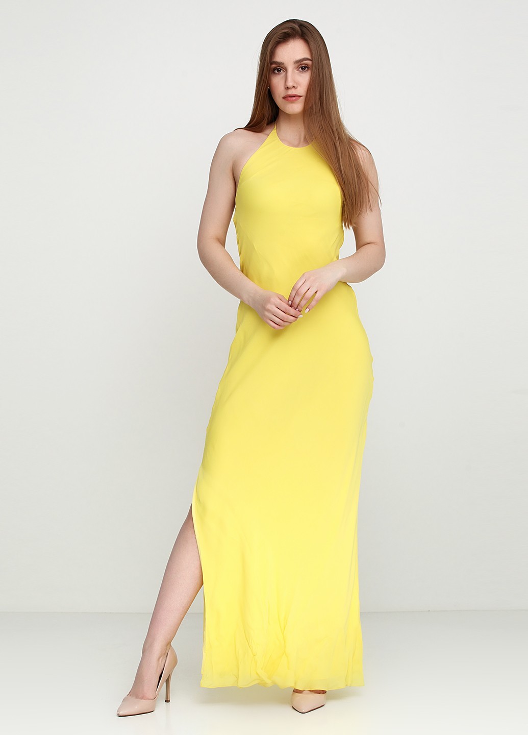 

Платье RALPH LAUREN ХS лимонное 2106456