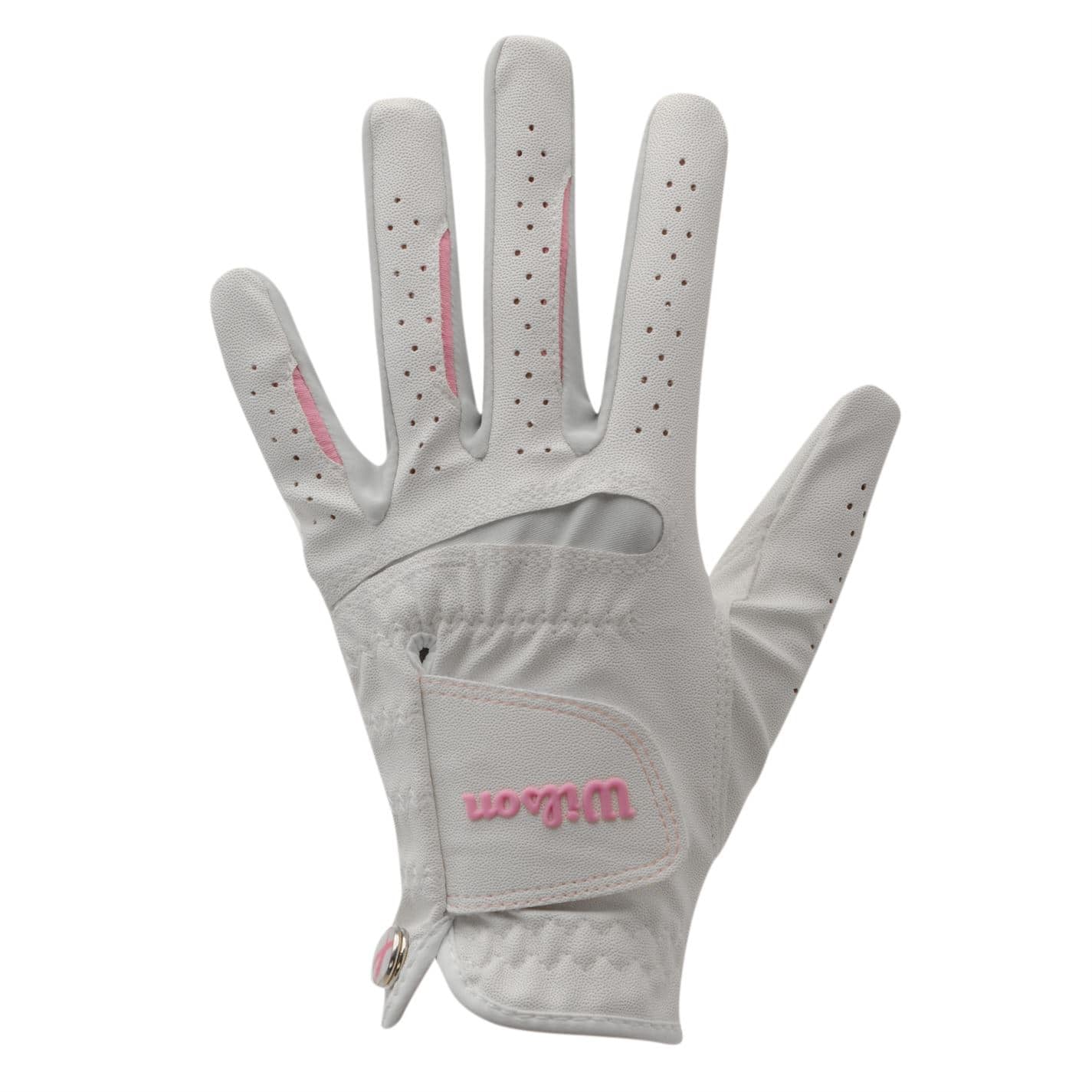 

Перчатки для гольфа Wilson Feel Plus Golf Glove Ladies M белая (87802801390)