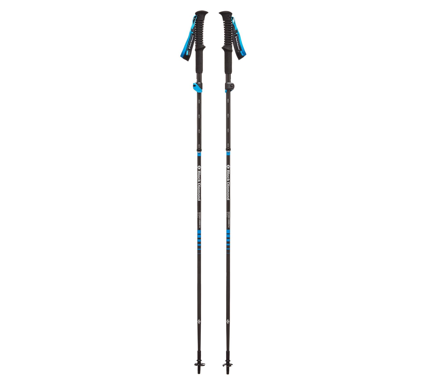 

Трекинговые палки Black Diamond Distance Carbon FLZ 95-110 Black-blue BD 112204-110