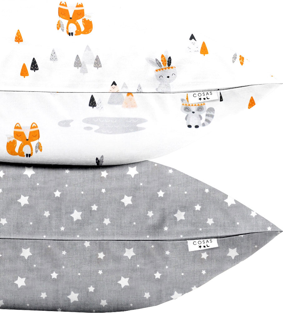 

Набор наволочек Cosas Set Pillow Animals Dream Starfall W Grey 40х60 2 шт