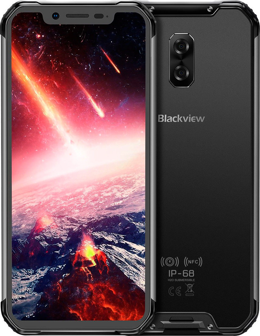 

Мобильный телефон Blackview BV9600 4/64Gb IP68 5580 мАч Black-Grey