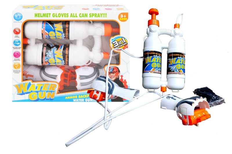 

Набір водяної зброї A-Toys рюкзак з двома рукавицями 345*95*29см білий YYS-02