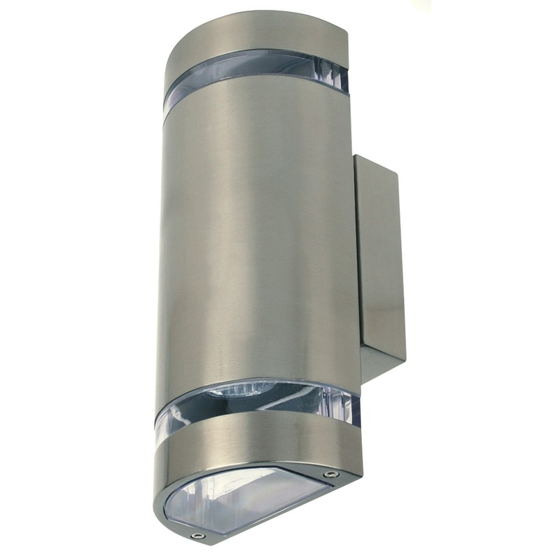 

Светильник уличный садово-парковый фасадный Horoz Electric GARDENYA-4 GU10x2 IP44 нерж 075-010-0004